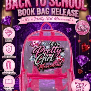 Pretty Girl Movement Book Bag 🎒